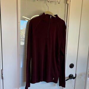 Smartwool Women's Dark Red Long Sleeve Top
